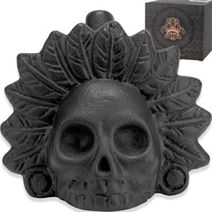 Black Aztec Death Whistle Thunderous 125dB Human <span class=keywords><strong>Scream</strong></span>-Desata el grito <span class=keywords><strong>de</strong></span> los antiguos - Product Image 1