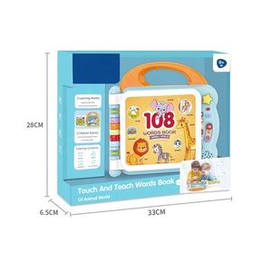 צעצועי תינוקות ילדים נקודה אלקטרונית קריאת ספרים צעצועי חושיים המוקדמים מכונת למידה חינוכית - Product Image 6