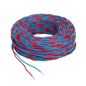Câble électrique RVS à 2 conducteurs 450/750V en cuivre 0,5 0,75 1 1,5 2,5 mm Isolation PVC <span class=keywords><strong>Fil</strong></span> torsadé flexible - Product Image 6