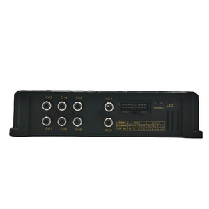 6 En 4 Salida <span class=keywords><strong>RCA</strong></span> Salida 31 Band EQ Crossover 4*65W Amplificador DSP para automóvil con procesador de <span class=keywords><strong>audio</strong></span> incorporado Car DSP AMP - Product Image 3
