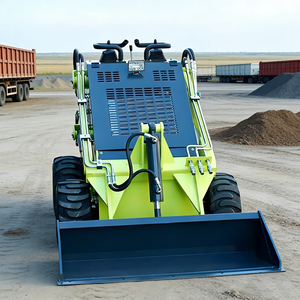Demand for Best-selling Machinery S360 Mini <b>Wheel</b> Skid Steer Koopengine Compact Size <b>Small</b> Turning Radius for Construction - Product Image 1