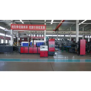 HS-B Cnc automatic paper box making jumbo carton box flexo printing slotting die cutting folder gluer machine