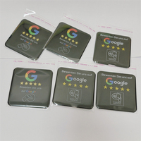 Époxy intelligent adhésif pour URL, menu NFC, médias sociaux, avis Google, plaque plate étanche 13,56 MHz