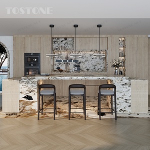 Tostone Promotion : Dalle de quartzite Patagonia transparente, pierre de marbre pour îlot de cuisine et plan de travail, idéale pour le développement <span class=keywords><strong>immobilier</strong></span> - Product Image 2