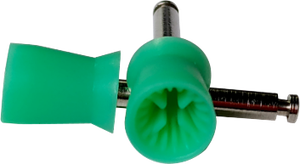 Attrezzature chirurgiche mediche ospedaliere di laboratorio all'ingrosso 100 pz/scatola tazza per profia in silicone e metallo di quattro pagine - Product Image 5