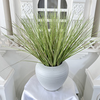 Plantes vertes artificielles YL pour décoration intérieure et extérieure, roseau en PVC souple, herbe artificielle, verdure artificielle