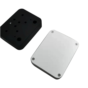 machined aluminum enclosure parts anodized laptop shell custom cnc electrical power distribution box