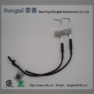 Aguja de encendido Rongtai para parrillas de gas, resistente a altas temperaturas, con revestimiento de esmalte metálico. - Product Image 1