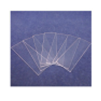 High Quality Ultra-Thin 0.15mm Auto Grade Float Glass High Strength Laboratory Slide Microscope Cover Glass Solid Custom Sizes