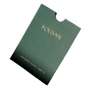 Pochette pour cartes personnalisée avec impression couleur et pelliculage mat pour cartes-cadeaux et cartes de visite - Product Image 4