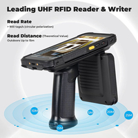 Escáner de Código de Barras Portátil Android 13 de 5.5 Pulgadas, Terminal de Procesamiento de Datos Portátil para Recopilación de Información de Etiquetas RFID
