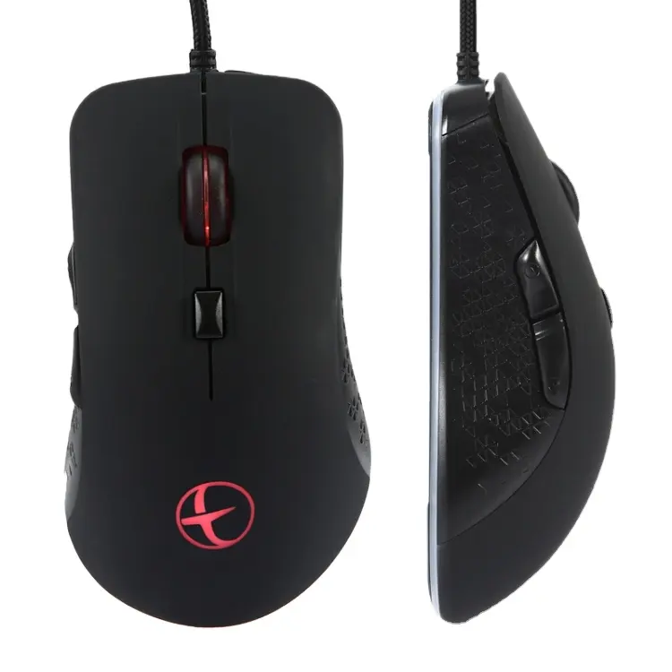 Ergonomic Wired Gaming Mouse Programmable 6 Buttons 2400 DPI With Warmer Heated Mouse for PC Games