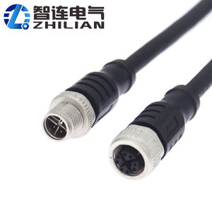 방수 CAT6A M12 이더넷 케이블 IP67 등급 10GB/s 8핀 X-코드 RJ45 커넥터 - Product Image 4