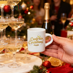 Mini <span class=keywords><strong>tasse</strong></span> Topjlh prête à la sublimation, 2,5 oz, petite <span class=keywords><strong>tasse</strong></span> en céramique vierge pour impression <span class=keywords><strong>photo</strong></span> <span class=keywords><strong>personnalisée</strong></span>, échantillon promotionnel - Product Image 1