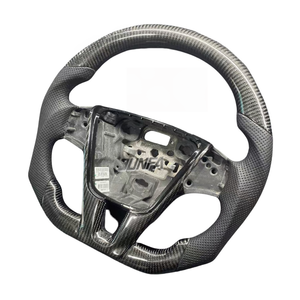 พวงมาลัยหนังแท้สำหรับ Volvo XC40 XC60 <span class=keywords><strong>S60</strong></span> XC90 S90 ตก<span class=keywords><strong>แต่ง</strong></span>ด้วยคาร์บอนไฟเบอร์แบบสปอร์ต - Product Image 6