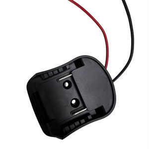 Adaptador de Conector Mini con Fusible y Cables 12AWG para Herramientas Eléctricas, Adaptador de Corriente Universal para Baterías de 18V - Product Image 2