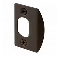 Service d'estampage de ferrures métalliques industrielles personnalisées AAG, fabrication CNC, bouton-poussoir de sécurité, plaque de frappe en laiton, loquets tubulaires