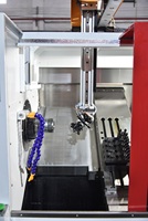 Tour CNC horizontal direct usine, mini-machine de tournage CNC, tour CNC à banc incliné
