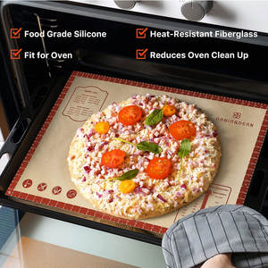 Tapis de cuisson en silicone écologique, antidérapant, pour pétrir la pâte, tapis à pâtisserie, passe au lave-vaisselle, passe au four, certifié LFGB, <span class=keywords><strong>KONBO</strong></span> KB-M152 - Product Image 6