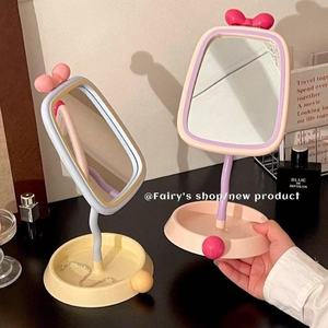 Miroir de maquillage, coiffeuse à domicile, <span class=keywords><strong>chambre</strong></span> à coucher, dortoir pour filles, haute définition, portable, miroir de table - Product Image 4