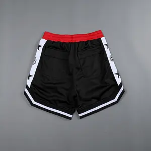 Hot Sale Custom Logo Schnellt rocknende atmungsaktive Herren Running Gym Sport Fitness Kordel zug Beach Swim Mesh Shorts