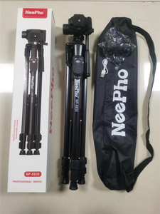 Neepho 8830 150cm trépied professionnel pour appareil photo reflex numérique <span class=keywords><strong>Micro</strong></span> trépied en aluminium pour appareil photo reflex numérique unique pour appareil photo - Product Image 3
