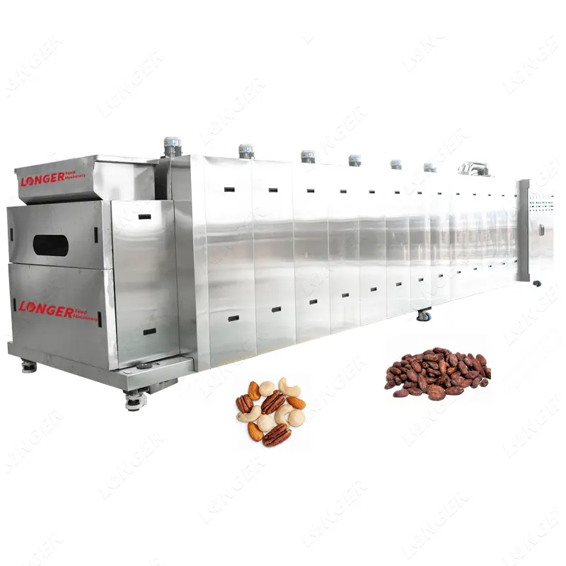 Mesin Panggang Kacang Roaster Komersial Kualitas Tinggi untuk Kacang dengan Cangkang