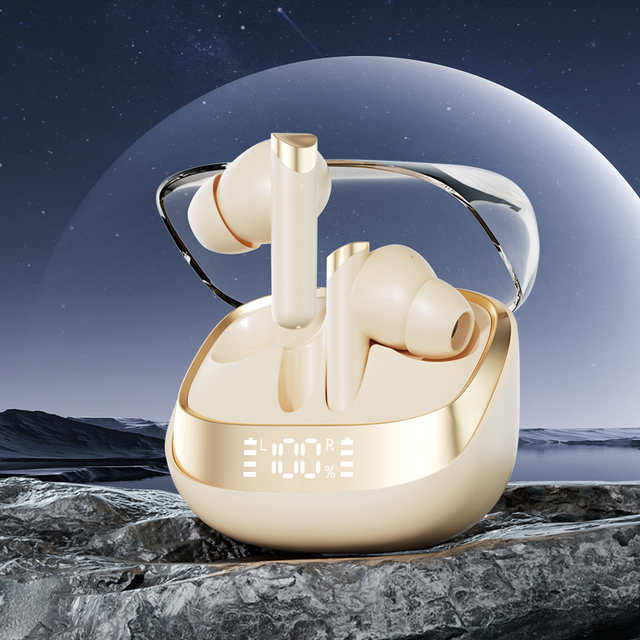 Wireless V5.4 In-Ear Earbuds with LED Display Charging Box HIFI Sound Wireless Headphones High Quality