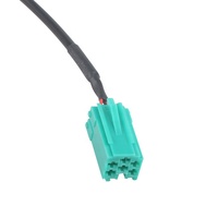 Adaptateur pour câble Audio stéréo de voiture, 3.5mm, entrée AUX, câble Audio pour Renault