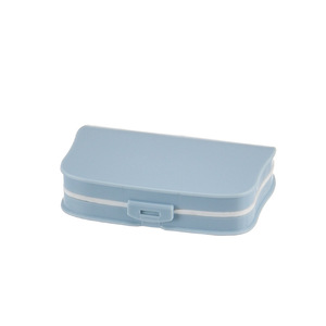 Mini 4 Compartments Plastic Pill Case Pocket Size Medicine Case Promotion Pill Box