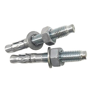 Anclaje de cuña de tornillo de hormigón de acero 1000KN Capacidad Zincado para aplicaciones de hormigón y ladrillo - Product Image 1