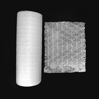 Rouleau de film à bulles d'expédition sur mesure, 300 m de long, coussin d'air pour l'emballage, bulles gonflables avec perforation pour l'emballage