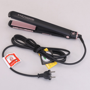 Piastra e Arricciacapelli Elettrico Professionale 2 in 1 <span class=keywords><strong>ENZO</strong></span> con Ioni Negativi, Portatile, Display LCD, per Salone, <span class=keywords><strong>Auto</strong></span>, Hotel - Product Image 6