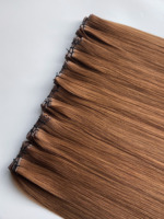 Extensions de cheveux fines et invisibles Genius Weft, 100% cheveux humains, prêtes à être expédiées