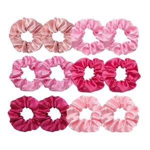 Élastiques à cheveux en satin de soie écologiques, couleurs personnalisées, pour femmes, filles et unisexe - Product Image 1