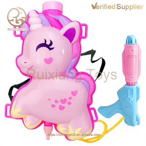 Venta al por mayor lindo Unisex mochila de plástico Super Shooter <span class=keywords><strong>bomba</strong></span> pistola de agua de juguete de verano playa piscina juego de juguete para niños - Product Image 3