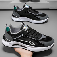 Chaussures de course imperméables antidérapantes tendance pour hommes, baskets décontractées de luxe de créateur avec empeigne haut de gamme
