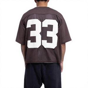 Maillot de football personnalisé haut de gamme pour hommes, en mesh, séchage rapide, imprimé par sublimation, léger, respirant, toutes saisons - Product Image 2