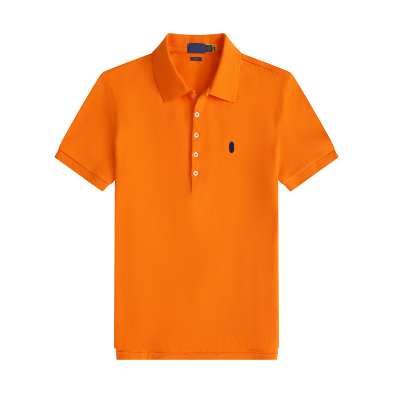 Orange avec logo RL bleu marine