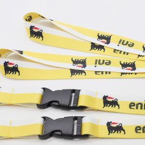 Custom Eco-Friendly Heat Transfer <b>Lanyards</b> Safety Breakaway Buckle Full Color Printed <b>Polyester</b> Neck Promotional Gift - Product Image 2