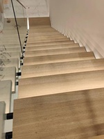 VIKO 2025 Escalier d'intérieur de haute qualité Design moderne Escaliers droits en acier et bois