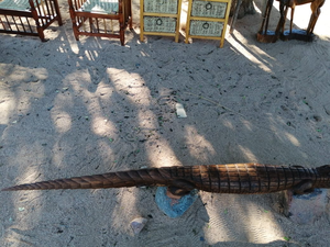 Esculturas de Madera Africanas al por Mayor, Figuras de Animales Hechas a Mano, Tallados de León, Elefante y Jirafa - Product Image 5