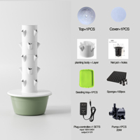 NOUVEAU Tour hydroponique aéroponique commerciale Serre de jardin Systèmes de culture agricoles verticaux pour usage domestique Tour hydroponique 5 couches