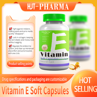 Vente directe d'usine, capsules de vitamine E en gélule molle, complément alimentaire pour les soins des cheveux et de la peau, certifié HALAL, pour adultes