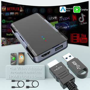 Boîtier universel Youtube Netflix Android media ai sans fil carplay pour voitures - Product Image 1
