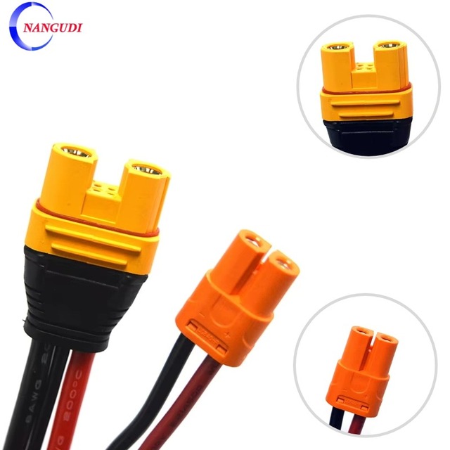 New Energy Wiring Harness XT30 XT60 XT90 Connector Male to Female Engine Cable Power Battery Storage Wire for Automotive EV