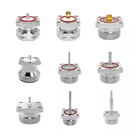 Usine 7/16 DIN L29 prise mâle prise femelle 4 trous bride pont soudure tasse fils étendus M5 RF coaxial adaptateur coaxial connecteurs