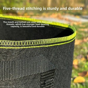 Sacs <span class=keywords><strong>de</strong></span> culture en tissu pour plantes <span class=keywords><strong>de</strong></span> jardin et <span class=keywords><strong>de</strong></span> ferme, 5 gallons, pour culture en extérieur, pots en tissu non tissé, sacs <span class=keywords><strong>de</strong></span> pépinière, sacs <span class=keywords><strong>de</strong></span> culture pour plantes - Product Image 3