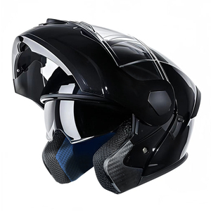 Casco Modulare per Moto con Doppia Visiera e Fodera Rimovibile, Colore Personalizzabile, Vendita all'Ingrosso - Product Image 1