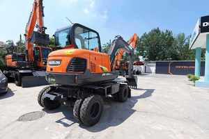 Nouvelle <span class=keywords><strong>Excavatrice</strong></span> sur Roues Develon DX60W de Haute Qualité – Vente Directe Usine – Matériel Neuf - Product Image 3